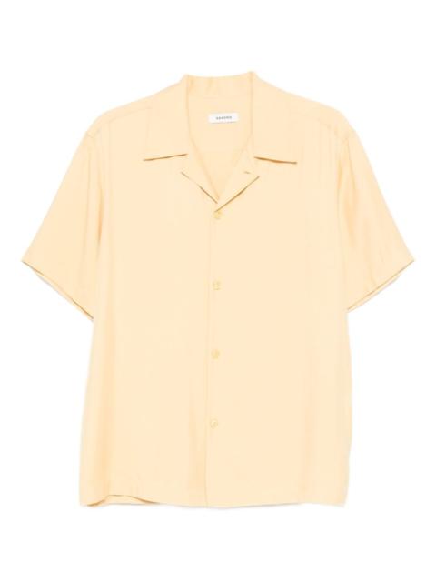 button-fastening shirt