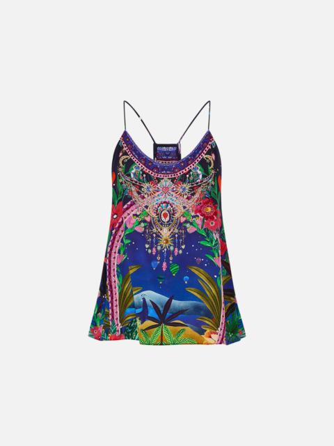 T BACK SHOESTRING TOP