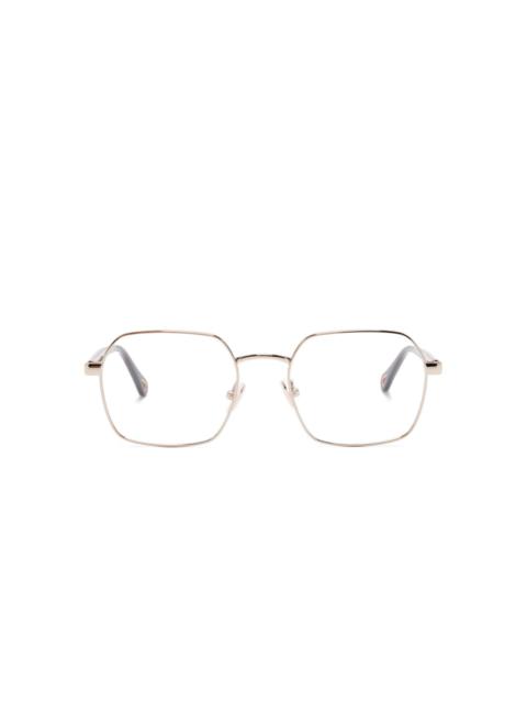 square-frame glasses