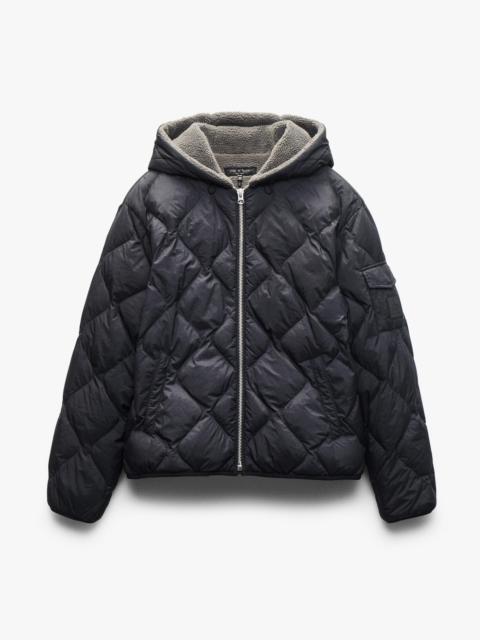 Dane Quilted Hooded Jacket