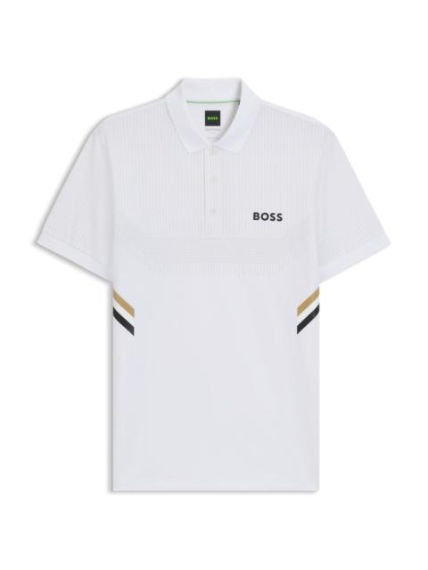 ACTIVE SLIM-FIT POLO SHIRT WITH MOISTURE MANAGEMENT