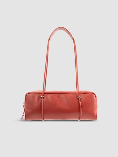 Kimberly Blood Red Nappa Leather Shoulder Bag