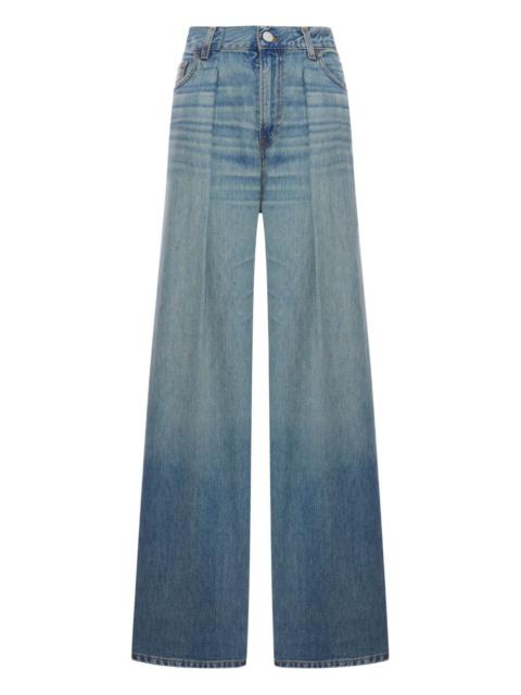 Candy pleated jeans