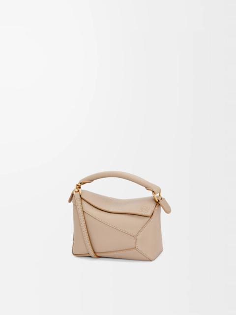 Mini Puzzle bag in soft grained calfskin