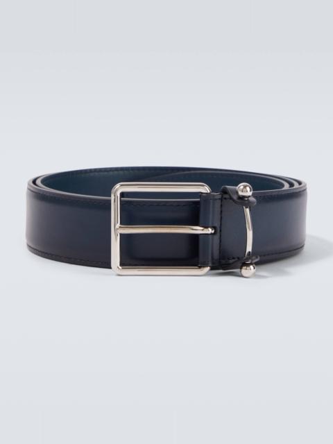 Leather belt