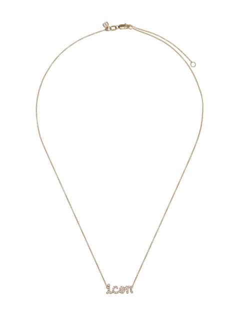 14K Gold, Diamond Necklace gold