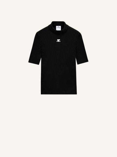 REEDITION KNIT TOP SHORT SLEEVES