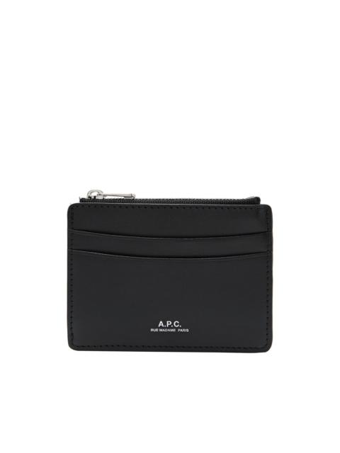 zip-top cardholder