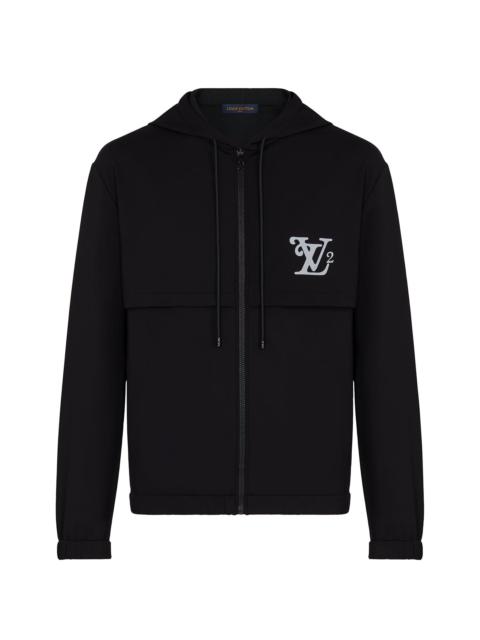 Squared LV Zipped Hood Blouson