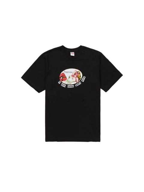 Supreme It Gets Better Every Time Tee Black