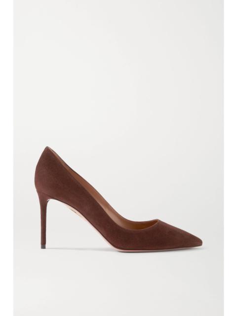 Purist 85 suede pumps Brown