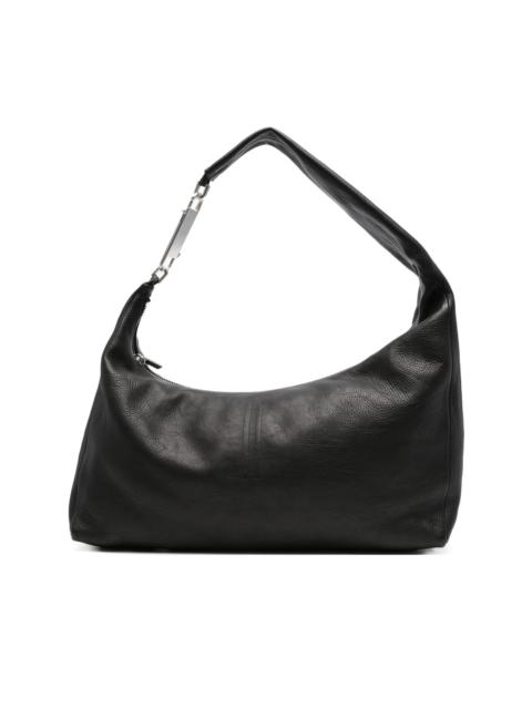 Gemini zip-fastening leather shoulder bag
