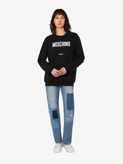 PRINTED ORGANIC COTTON SWEATSHIRT