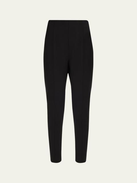Emilie Seamed Skinny-Leg Ankle Pants
