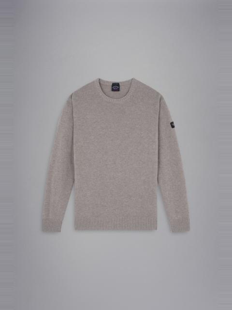 RE-WOOL CREWNECK SWEATER