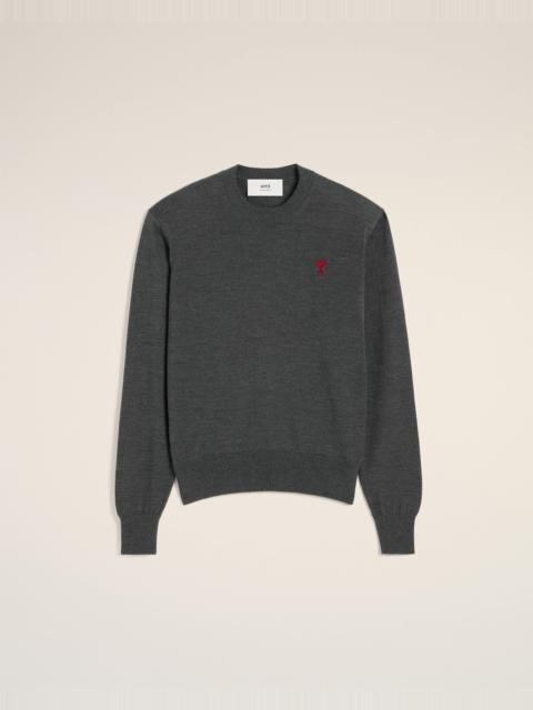 RED AMI DE COEUR CREW NECK SWEATER