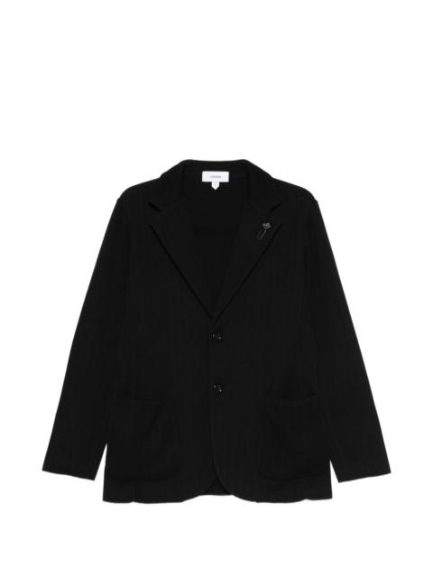 notched patch-pocket jacket