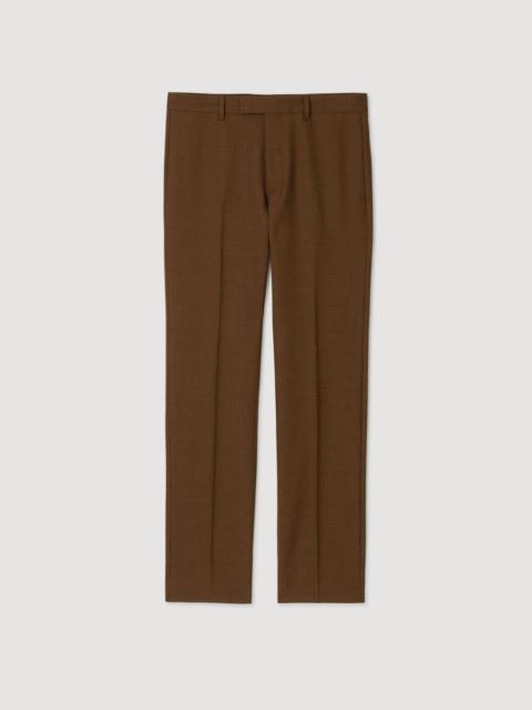 WOOL TROUSERS
