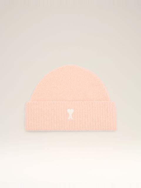 PINK ALPACA STRIPED AMI DE COEUR BEANIE