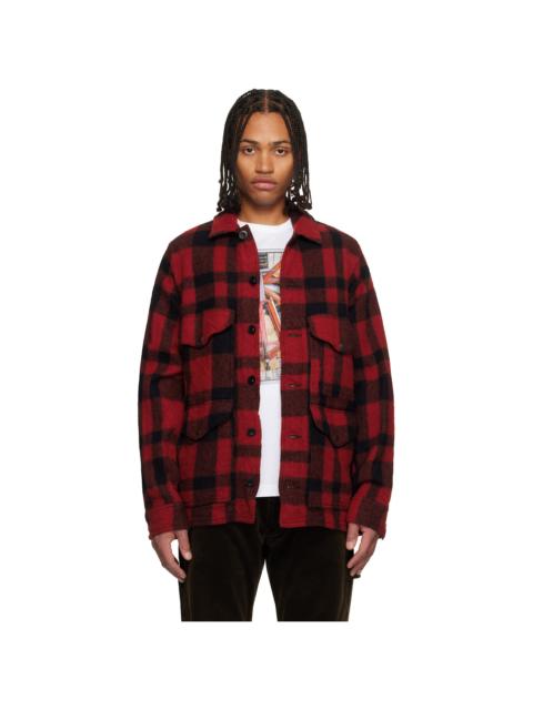 Red & Black Filson Check Jacket