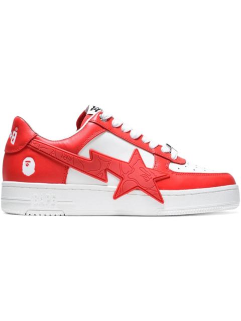 A Bathing Ape Bape Sta OS #2 M2 Red White