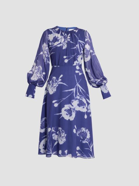 LONG SLEEVE MIDI DRESS