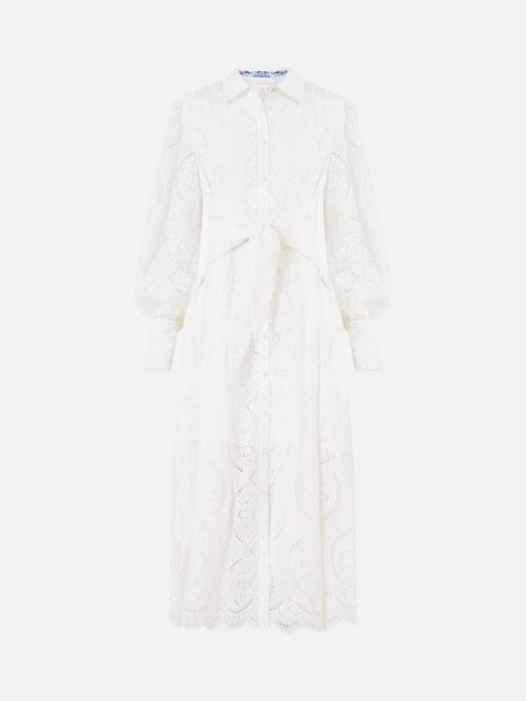 WAIST TIE SHIRT DRESS