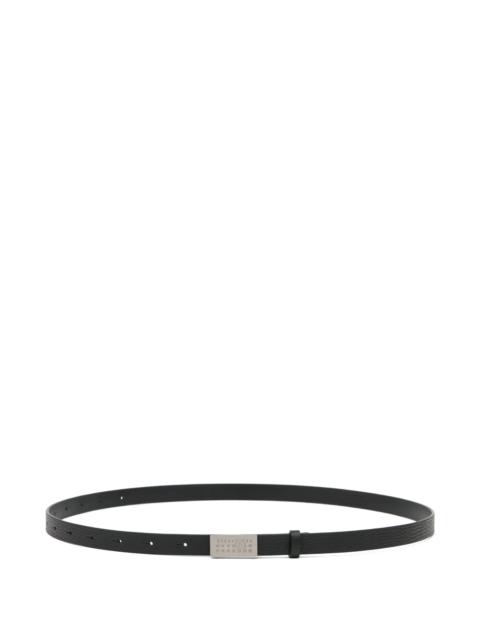 Mm6 Maison Margiela Numeric Plaque Belt