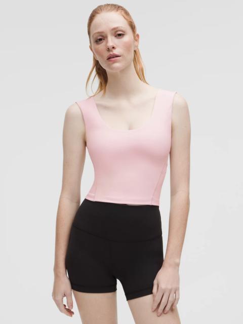 Wunder Train Wide-Strap Tank Top *Medium Support, B–D Cups