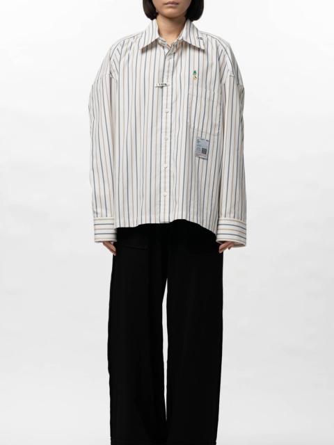 Leon Embroidery Stripe Shirt