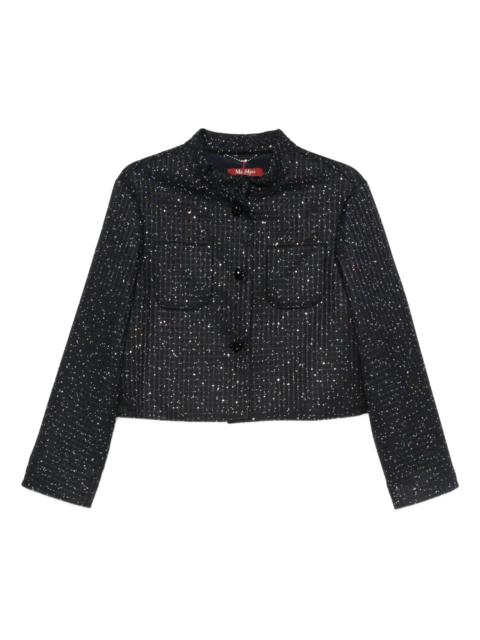 Max Mara Studio Sequin-embellished Jacket