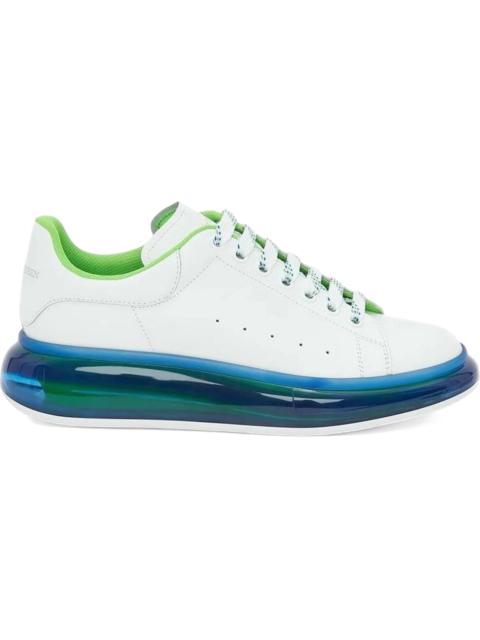 Alexander McQueen Oversized Transparent Sole White Blue