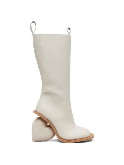 SSENSE Exclusive Beige Love Tall Boots
