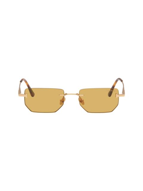 Gold Ethan Sunglasses