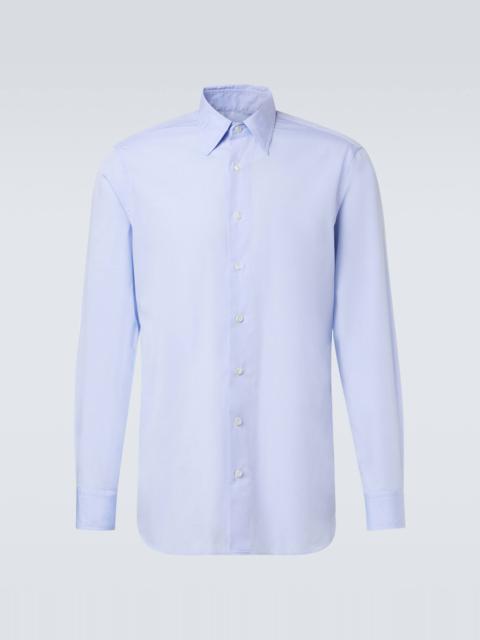Cotton poplin shirt