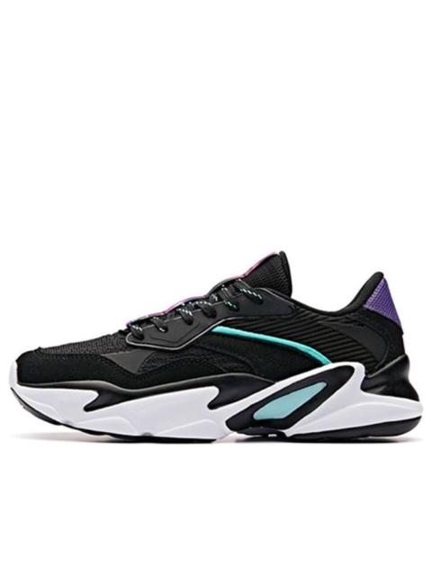 (WMNS) ANTA Life Retro 'Dad Shoes Black Green' 12838808R-5