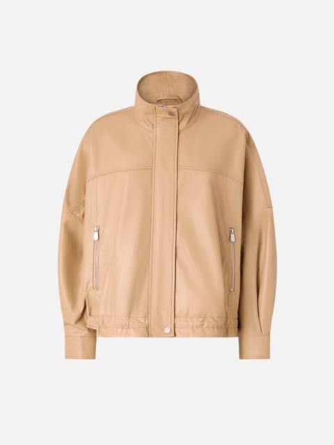 NAPPA LEATHER BLOUSON JACKET