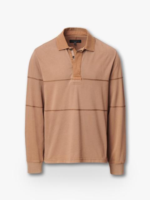 Washed Cotton Rugby Shirt