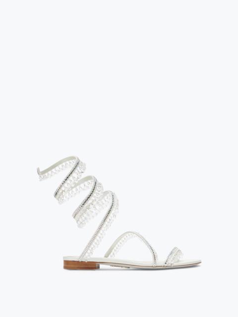 Chandelier Crystal Ivory Sandal 10