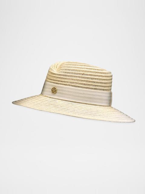 Virginie Straw Fedora Hat