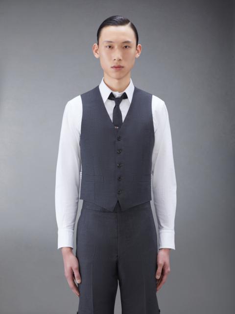 Classic 5-Button Vest In Super 120's Twill