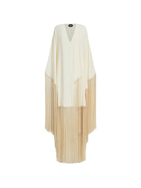 Elsie fringed midi dress