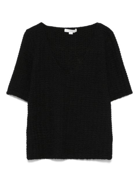 cotton-blend T-shirt