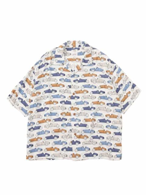 CABAN SHIRT S/S OPEN WHEELER WHITE