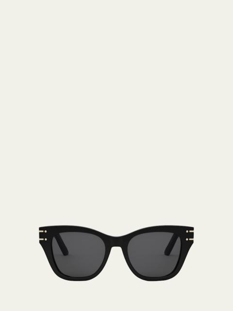 DiorSignature B4I Acetate Butterfly Sunglasses