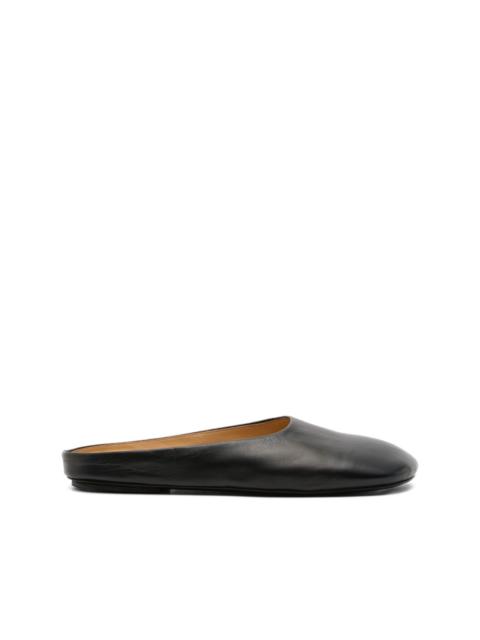 Bama square-toe mules