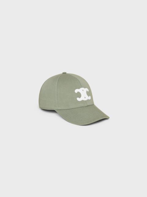 triomphe baseball cap IN cotton gabardine