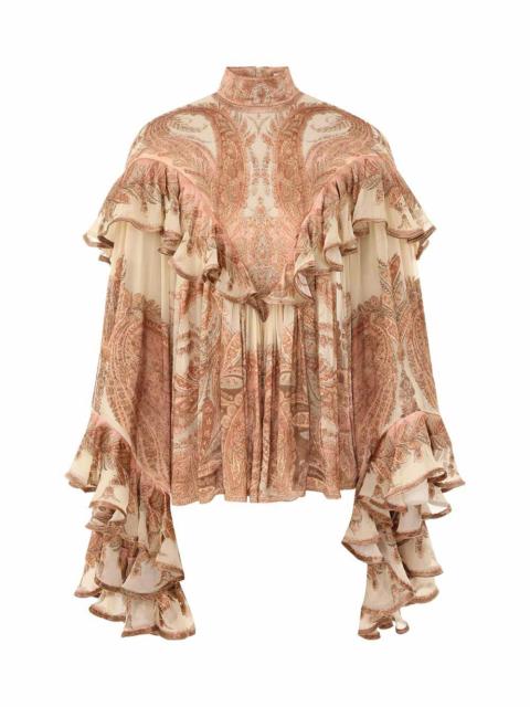 HYPNOTIC BURNOUT BLOUSE