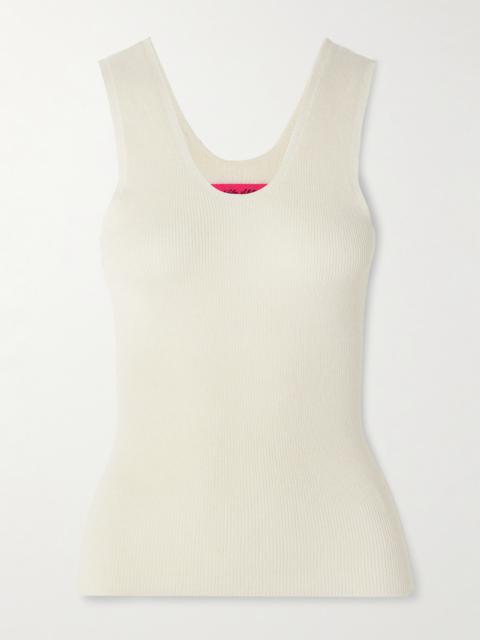 Delicash Cashmere And Silk-blend Tank