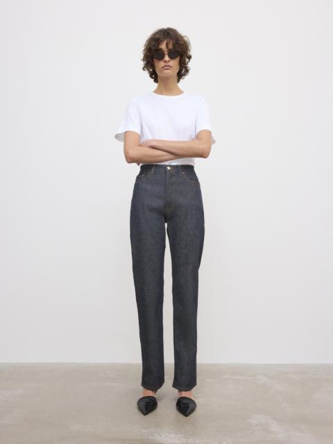 Straight leg denim
